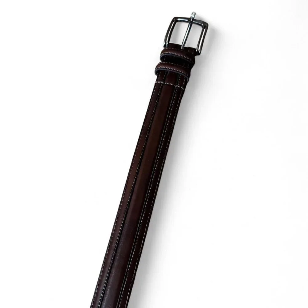 Brown genuine leather belt handcrafted in Argentina 🇦🇷 Size‎ 32